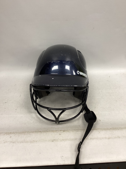 Vist Large View of Product Image Which is Used Worth HELMET Batting Helmet w/Mask Navy Blue XS/S