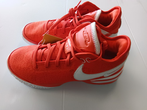 Vist Large View of Product Image Which is New Nike LBJ Basketball Shoes M Orange Senior 9