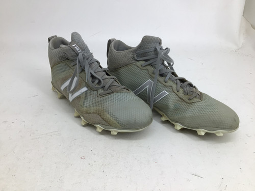 Vist Large View of Product Image Which is Used New Balance FREEZE SR 11 LAX CLEATS LAX Cleats Mens Grey Senior 11
