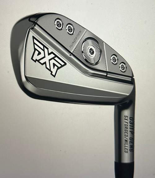 Vist Large View of Product Image Which is Used PXG 0311P GEN6 5X FORGED/MILLED Mens Iron Set RH 5I-GW/AW Steel/Stiff Flex