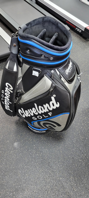 Vist Large View of Product Image Which is Used Cleveland STAFF BAG Mens Cart Bag Black