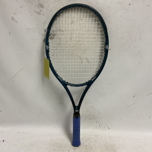 Vist Large View of Product Image Which is Used Wilson STAFF ELITE 110 Adult Tennis Racquet Black 4 1/2"