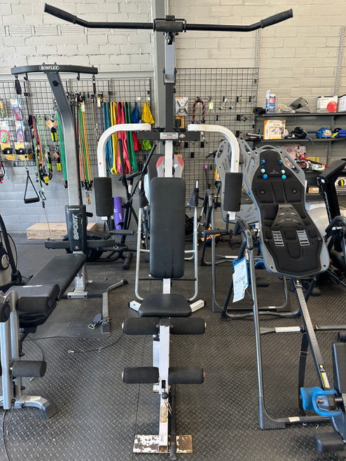 Vist Large View of Product Image Which is Used Body Solid HARD CORE GYM Home Gym w/Plates