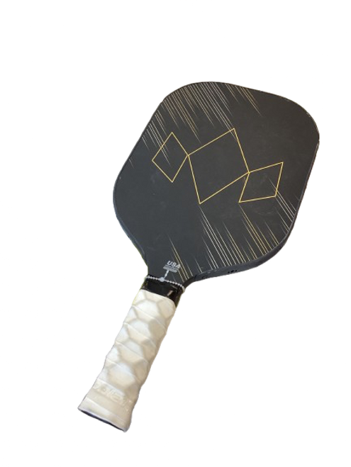 Vist Large View of Product Image Which is Used Diadem ICON Pickleball Racquet Black