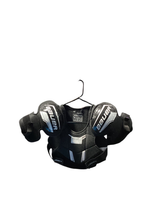 Vist Large View of Product Image Which is Used Bauer LEGACY Youth Shoulder Pads LG