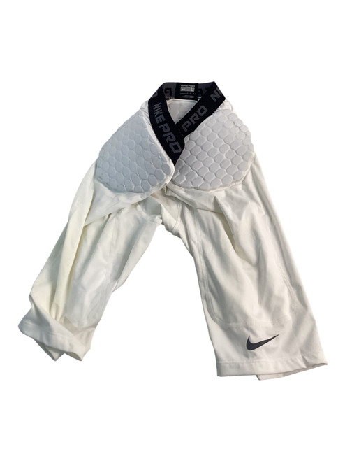 Vist Large View of Product Image Which is Used Nike PRO FB Girdles White LG
