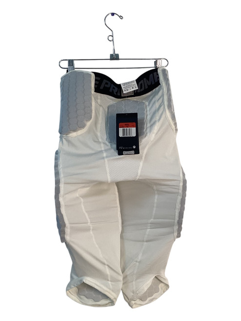 Vist Large View of Product Image Which is Used Nike PRO COMBAT FB Top Adult White LG