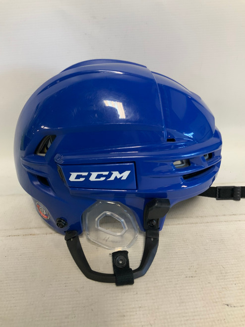 Vist Large View of Product Image Which is Used CCM TACKS 910 Hockey Helmet Only Royal Blue MD