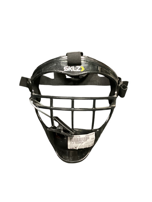 Vist Large View of Product Image Which is Used SKLZ FACEMASK Batting Helmet Mask Black MD