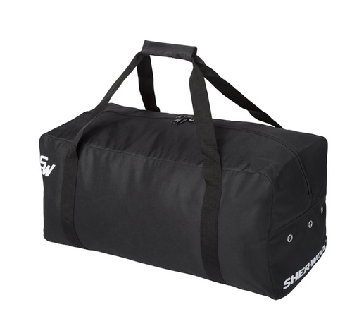 Vist Large View of Product Image Which is New Sher-wood CORE YTH BAG Hockey Bag Black