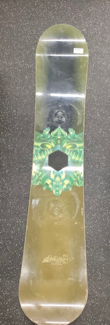 Vist Large View of Product Image Which is Used Burton FLOATER 63 Mens Snowboard Only Gold 163 cm