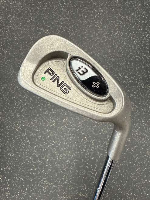 Vist Large View of Product Image Which is Used Ping I3+ GREEN Mens Individual Iron RH 6 Iron