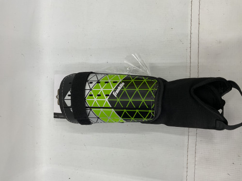 Vist Large View of Product Image Which is Used Franklin Soccer Shin Guards Youth Black MD