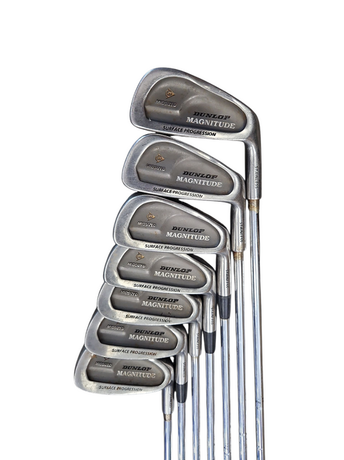 Vist Large View of Product Image Which is Used Dunlop MAGNITUDE Mens Iron Set RH 4I-PW