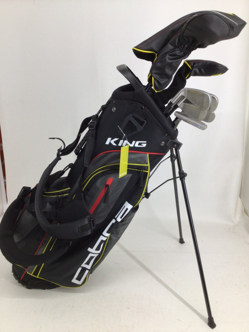 Vist Large View of Product Image Which is Used Cobra KING VT 11 PIECE RH PACKAGE SET Teen Package Set RH Black 11 Piece