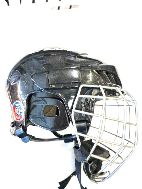Vist Large View of Product Image Which is Used CCM FL 40 NOT CERTIFIED Helmet Cage Combo Black One Size