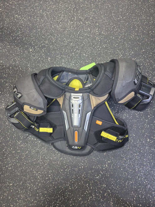Vist Large View of Product Image Which is Used CCM TACKS AS-V Senior Shoulder Pads SM