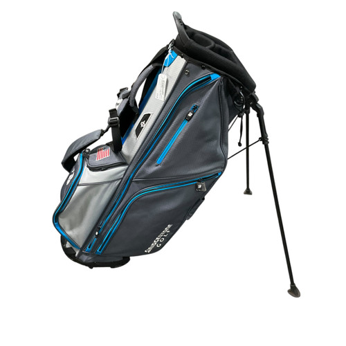 Vist Large View of Product Image Which is Used Bridgestone STAND BAG Mens Stand Bag Grey