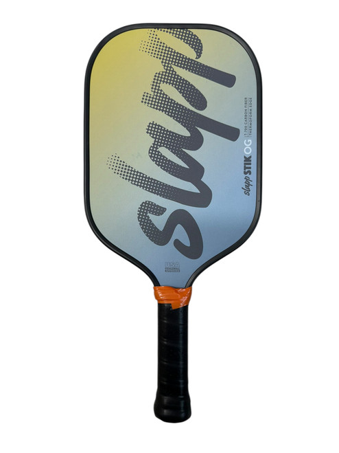 Vist Large View of Product Image Which is Used Slapp Stik OG T700 Pickleball Paddle - Black