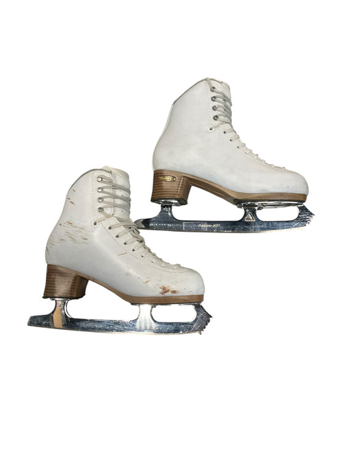 Vist Large View of Product Image Which is Used Jackson FREESTYLE WomensFigure Skate White Senior 6.5