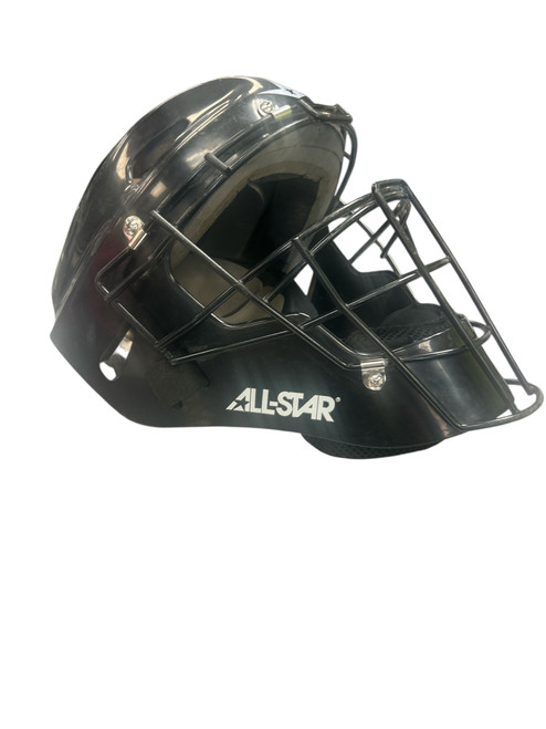 Vist Large View of Product Image Which is Used All-Star MVP2310 Catchers Helmet w/Mask Black LG