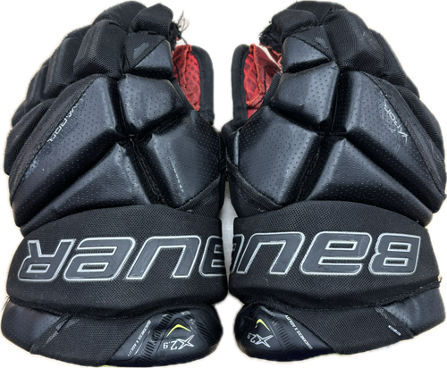 Vist Large View of Product Image Which is Used Bauer VAPOR X 2.9 Junior Gloves Black 9"