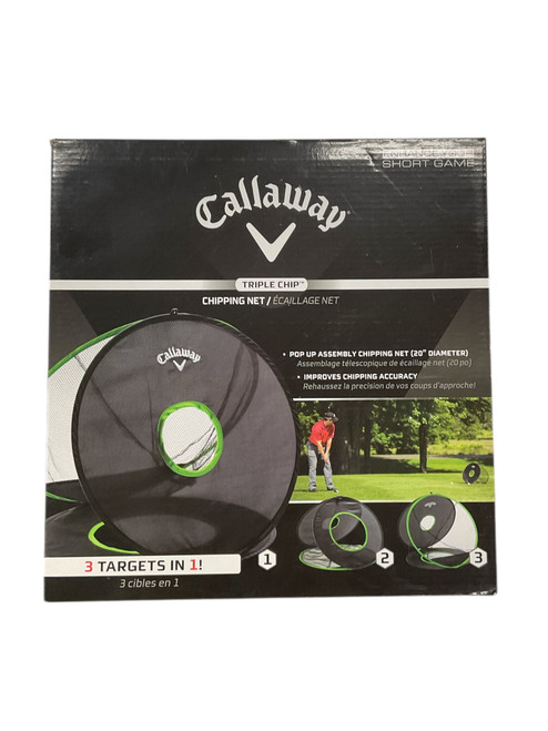 Vist Large View of Product Image Which is Used Callaway TRIPLE CHIP CHIPPING NET Putting Aid