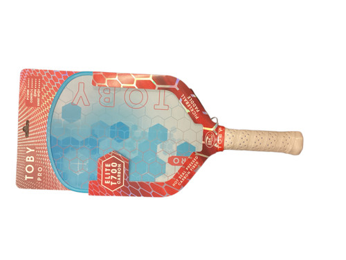 Vist Large View of Product Image Which is Used TOBY PICKLE BALL Pickleball Racquet Royal Blue