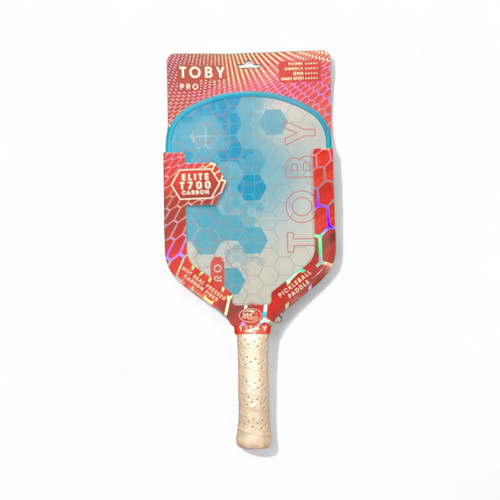 Vist Large View of Product Image Which is Used TOBY PICKLE BALL Pickleball Racquet Royal Blue