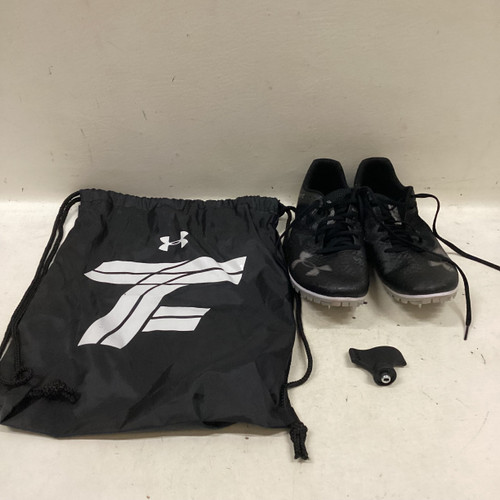Vist Large View of Product Image Which is Used Under Armour Track & Field Cleats Adult Black Senior 8.5