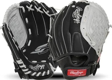 Vist Large View of Product Image Which is New Rawlings SURE CATCH SERIES BB/SB Glove LH Throw None 12"