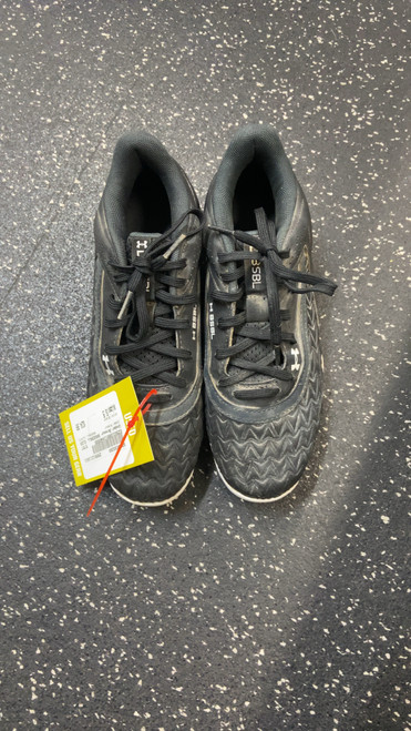 Vist Large View of Product Image Which is Used Under Armour BASEBALL CLEATS BB/SB Cleats Black Senior 5