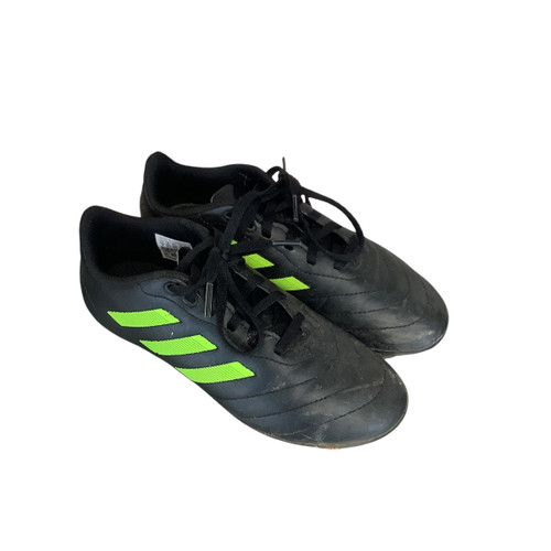 Vist Large View of Product Image Which is Used Adidas Soccer Cleats Black Junior 03