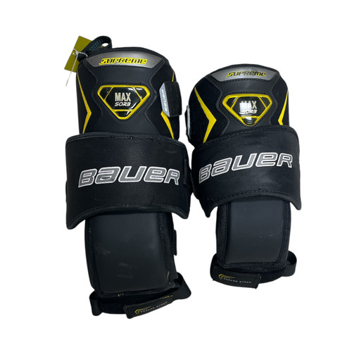 Vist Large View of Product Image Which is Used Bauer Supreme Max Hockey Knee Guard