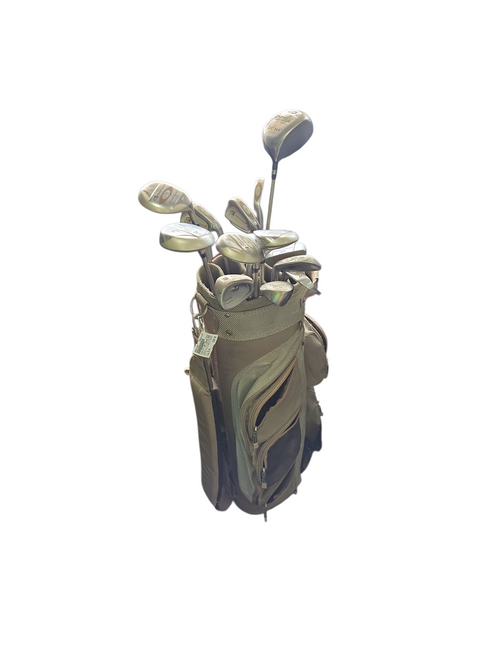 Vist Large View of Product Image Which is Used Dynacraft LADY COPPER HEAD MIXED Womens Package Set RH Tan 15 Piece