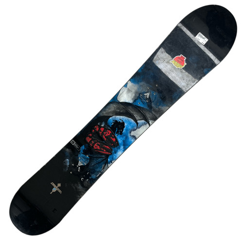 Vist Large View of Product Image Which is Used Dragon 13TH Mens Snowboard Only Navy Blue 156 cm