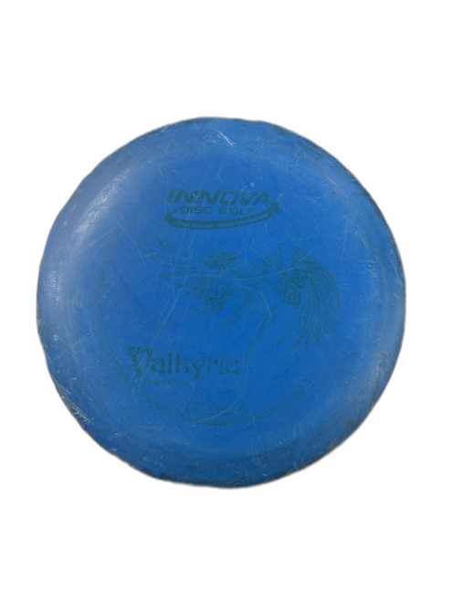 Vist Large View of Product Image Which is Used Innova VALKYRIE Disc Golf Driver Royal Blue