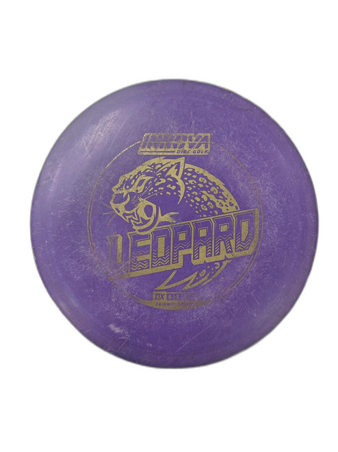 Vist Large View of Product Image Which is Used Innova LEOPARD Disc Golf Driver Purple