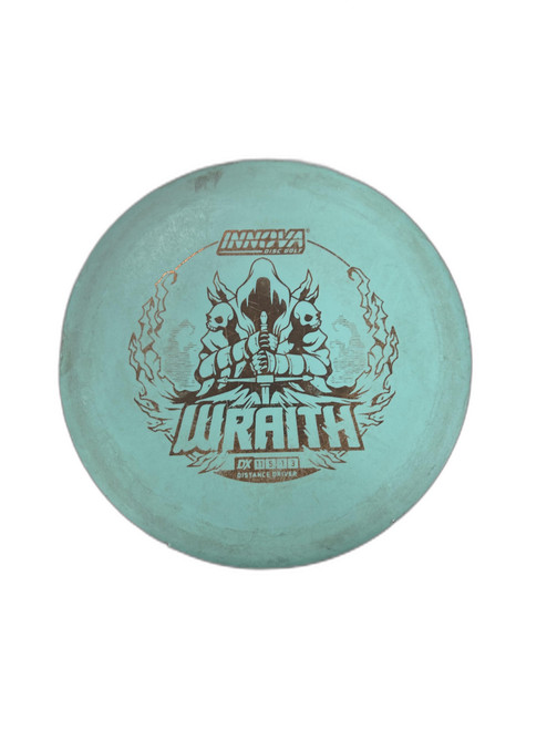 Vist Large View of Product Image Which is Used Innova WRAITH Disc Golf Driver Teal
