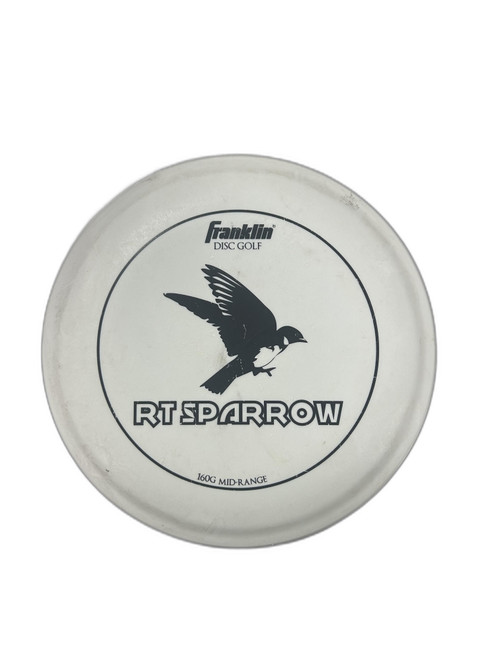 Vist Large View of Product Image Which is Used Franklin RT SPARROW Disc Golf Mid Range White