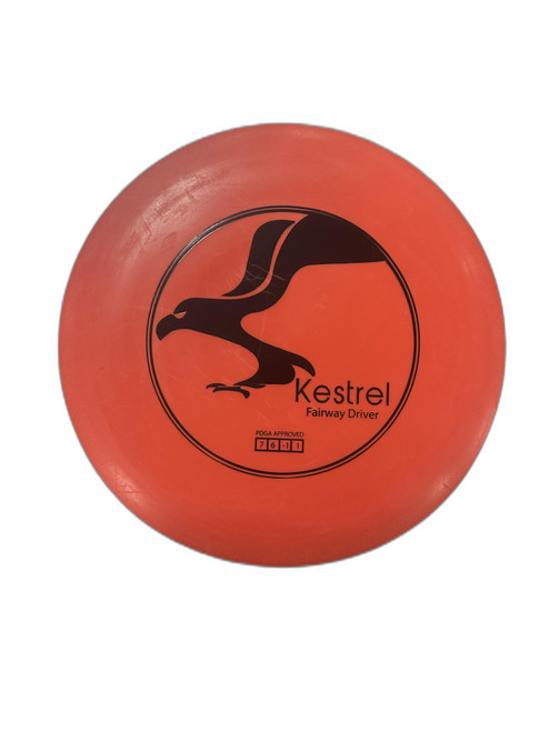 Vist Large View of Product Image Which is Used KESTREL Disc Golf Driver Red