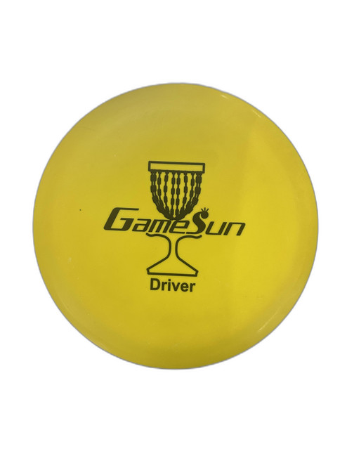 Vist Large View of Product Image Which is Used GAMESUN DRIVER Disc Golf Driver Yellow