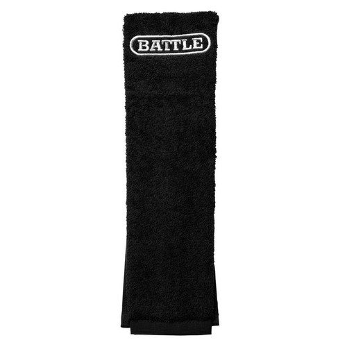Vist Large View of Product Image Which is New Football Towel- Black