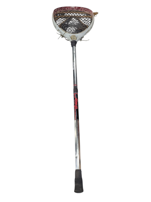 Vist Large View of Product Image Which is Used STX AMP GOAL STICK Mens Goalie Stick White