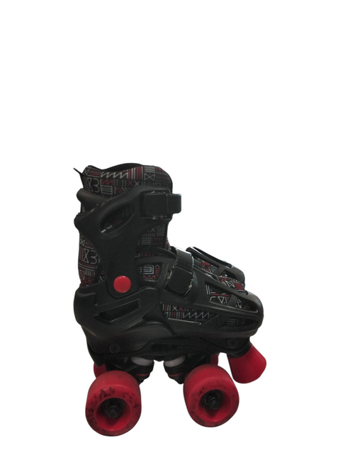 Used RollerDerby Junior Roller Quad Skates Red Adjustable 11866-S000029153 Vist Large View of Product Image Which is Used RollerDerby Junior Roller Quad Skates Red Adjustable