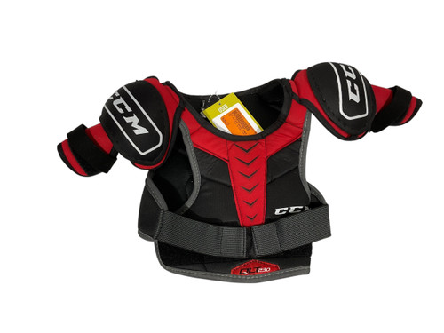 Vist Large View of Product Image Which is Used CCM QLT230 SHLDR PADS YT Youth Shoulder Pads LG