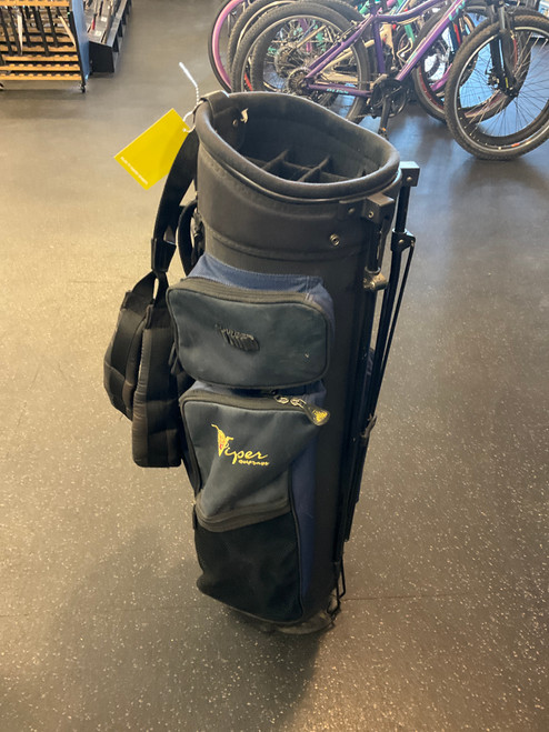 Vist Large View of Product Image Which is Used Viper GOLF BAG Mens Stand Bag Navy Blue