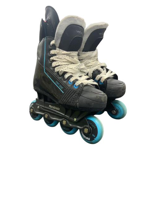 Vist Large View of Product Image Which is Used MARSBLADE FMT ONE Junior Rec Fitness Skates Black Junior 05.5