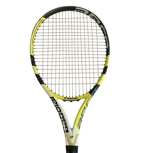 Vist Large View of Product Image Which is Used Babolat AERO Junior Tennis Racquet Black 25"