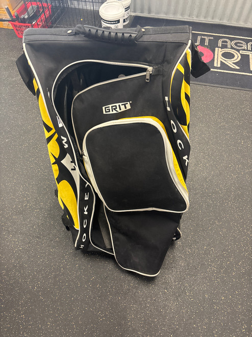 Vist Large View of Product Image Which is Used Grit Sr Hockey Wheeled Black